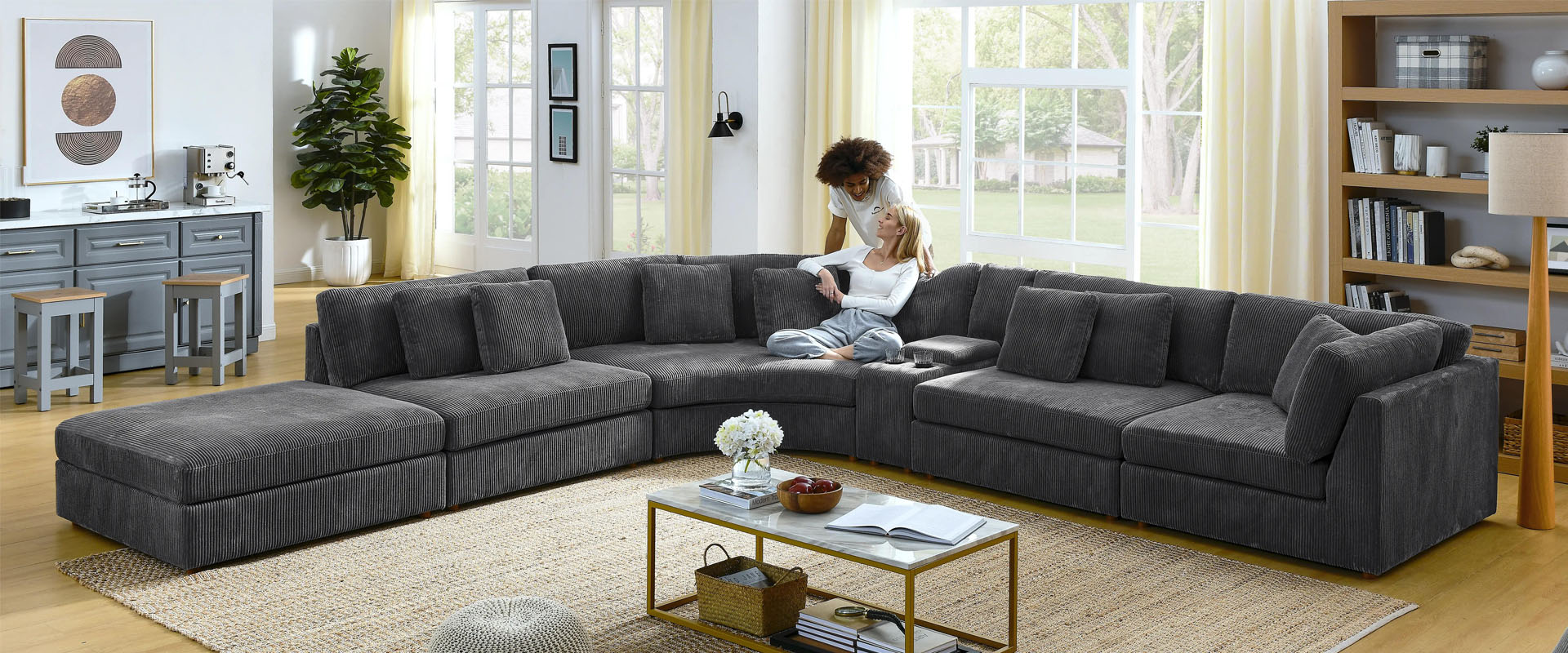 Covercrafter - Modular Sectional Sofa, Modular Couch Sofa