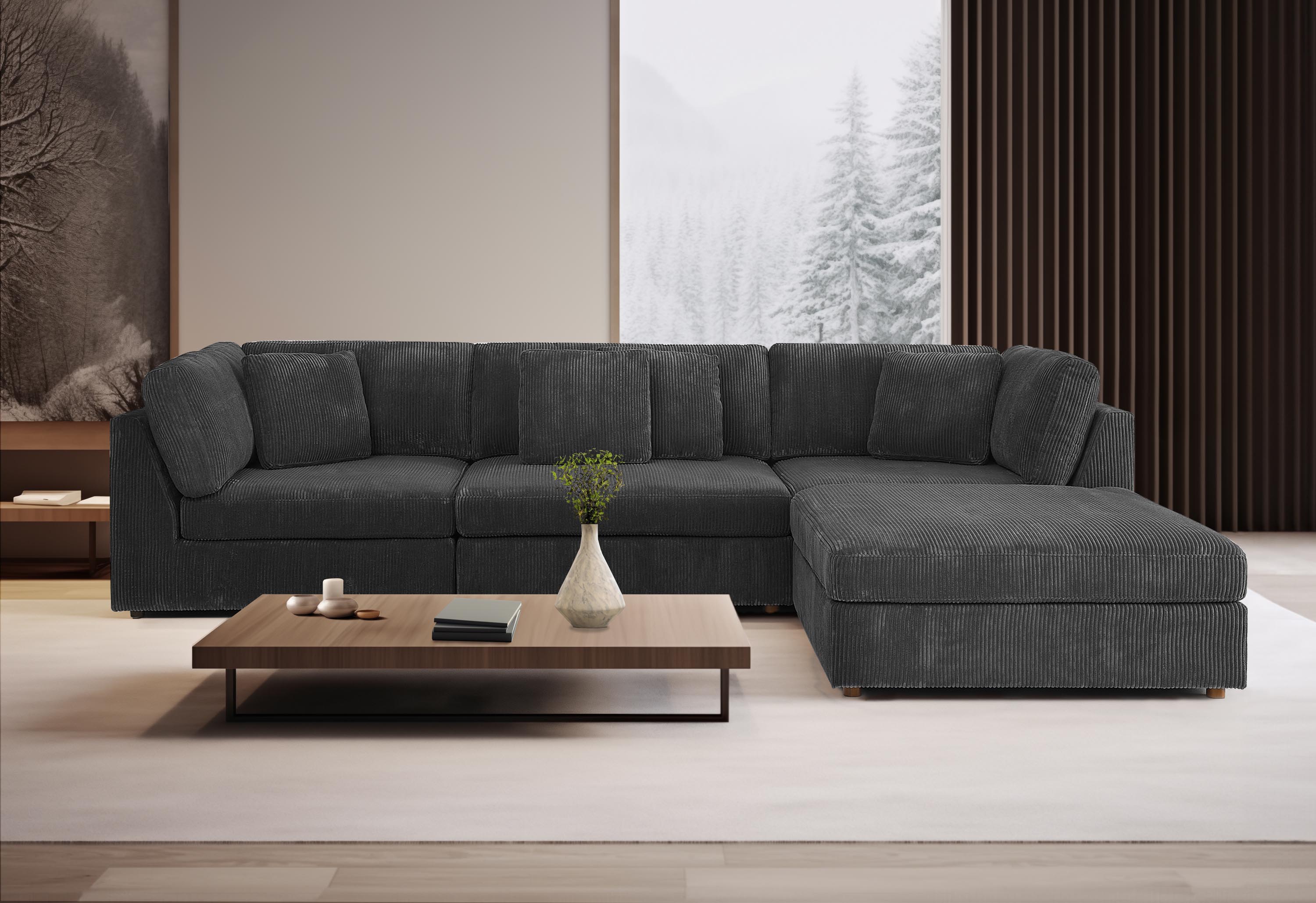 Personalization and comfort: discover the diverse charms of modular sofas