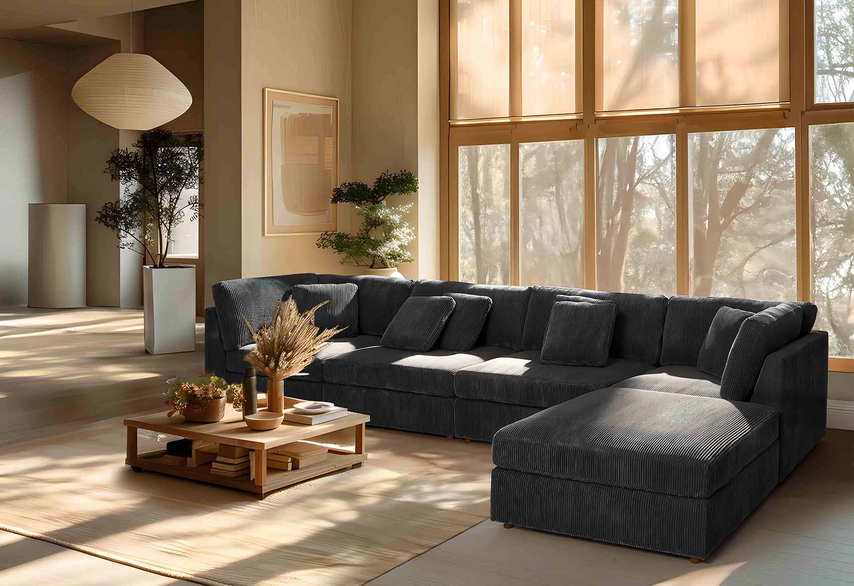 Revolutionizing Comfort: The L-Shaped Modular Couch Trend