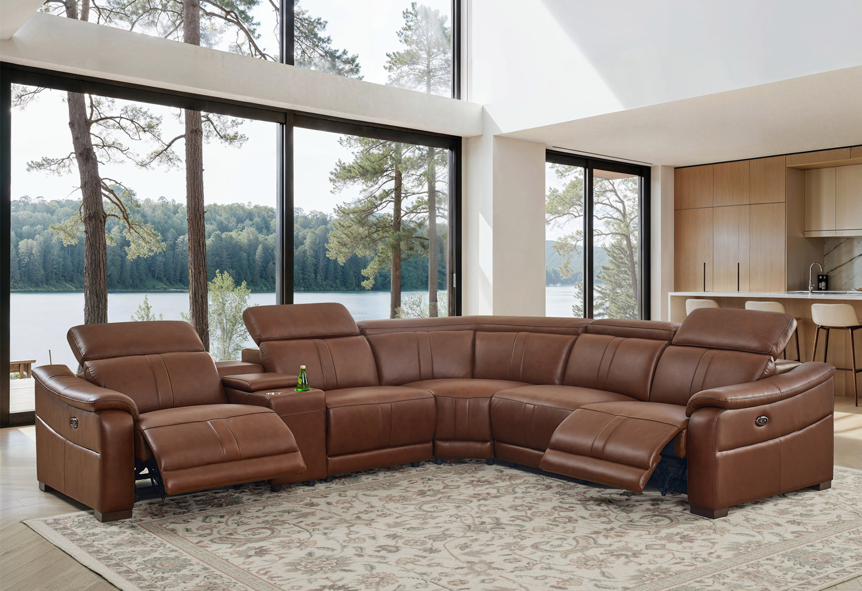 Five Special Occasions to Enjoy Your Brown Leather Sectional Sofa