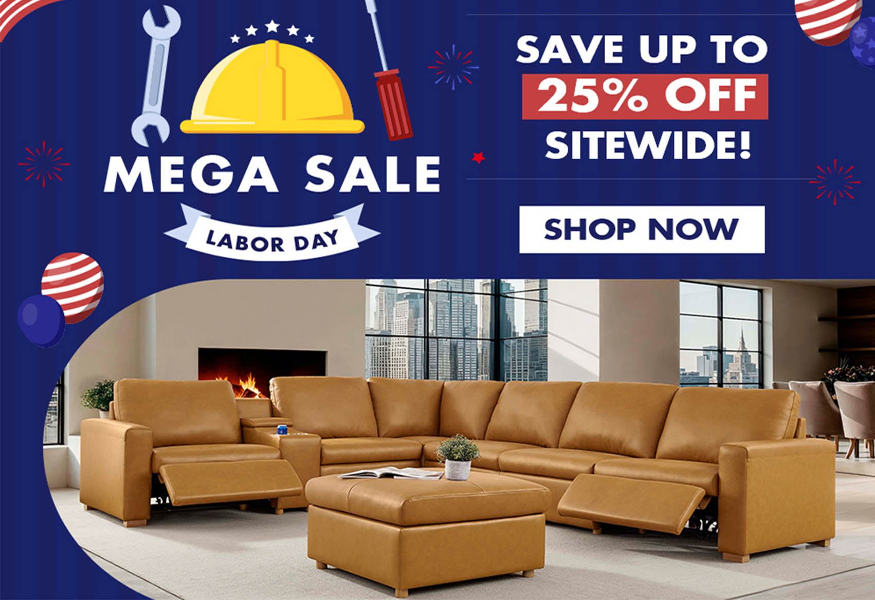 Celebrate Labor Day in Comfort with Covecrafter Sofas