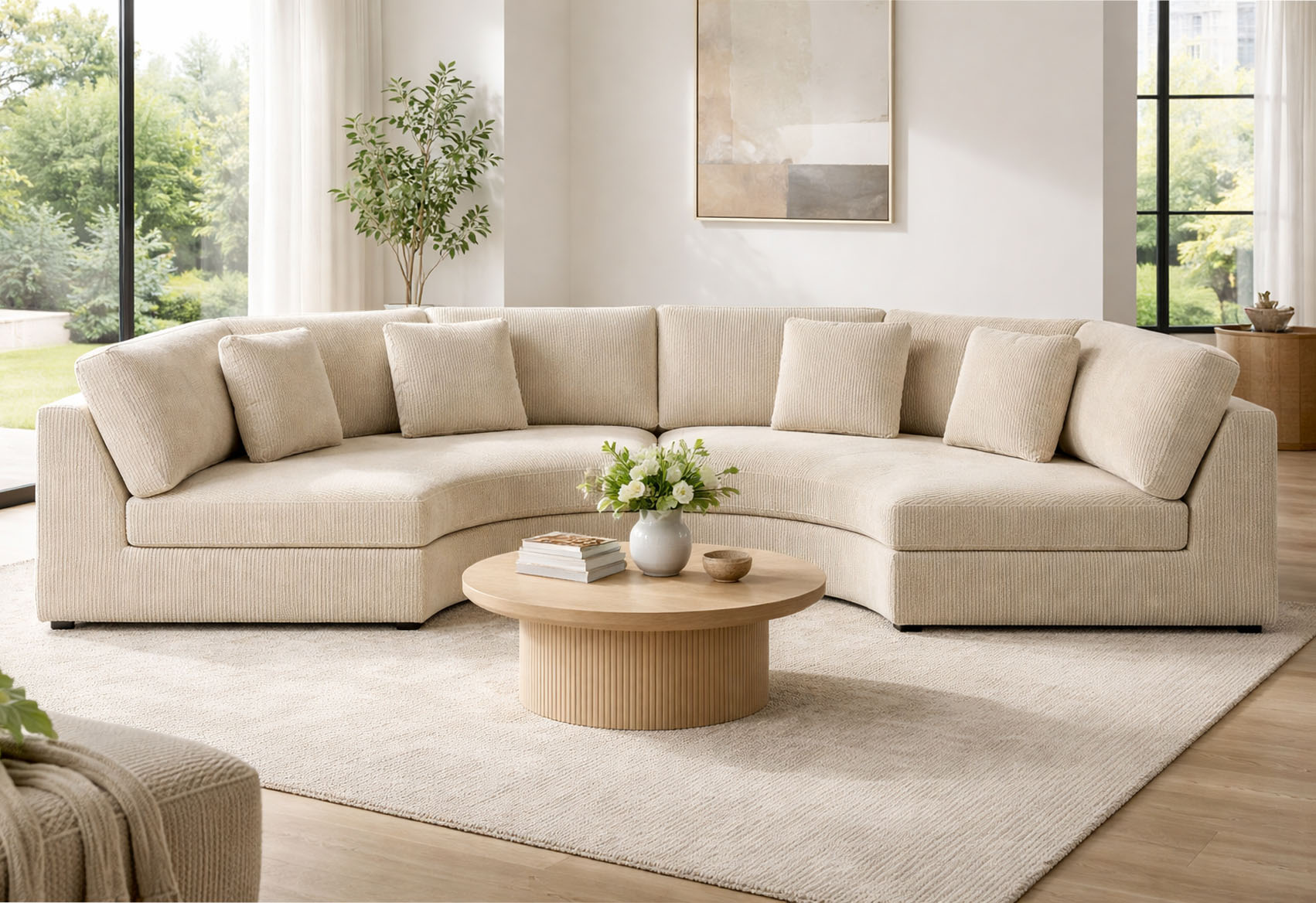 Are Curved Sofas Just a Trend or the Future of Living Room Design?