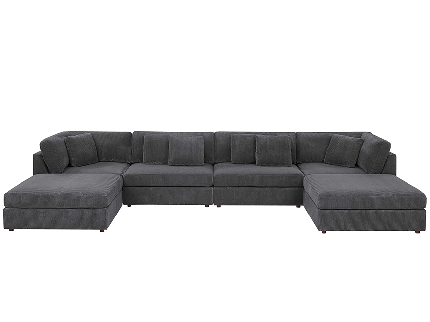 6 seat modular sofa