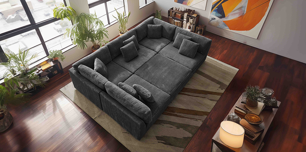 6 Seater Modular Sofa