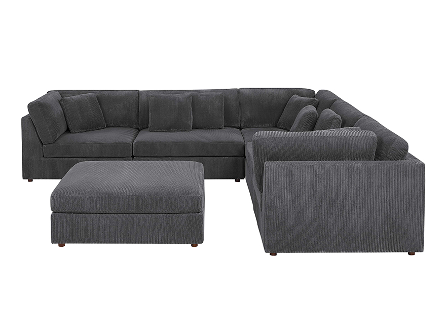 sectional couch 6 piece